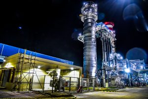 Bibiyana Powerplant Night View, Constructed by Union Mercantile Ltd.