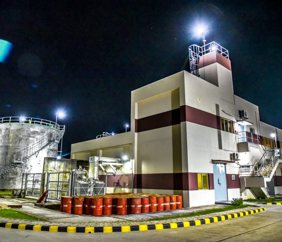 Bibiyana Powerplant Night View, Constructed by Union Mercantile Ltd.