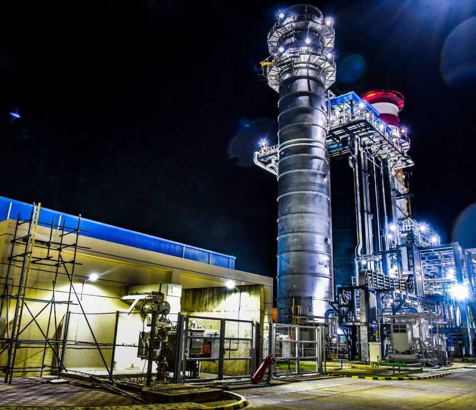 Bibiyana Powerplant Night View, Constructed by Union Mercantile Ltd.